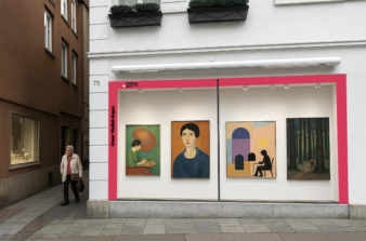 Schaufenster -Gestaltung Breuninger Immobilie